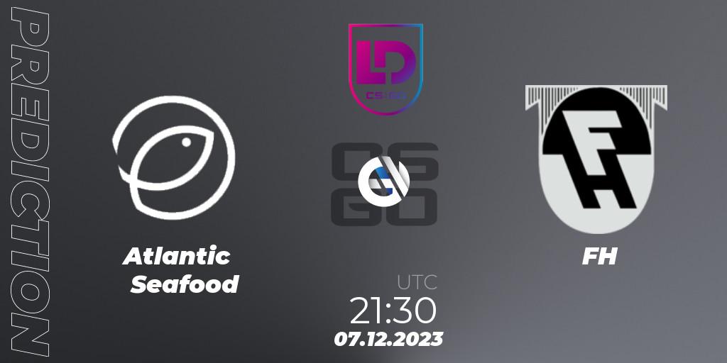 Pronóstico Atlantic Seafood - FH. 07.12.23, CS2 (CS:GO), Icelandic Esports League Season 8: Regular Season