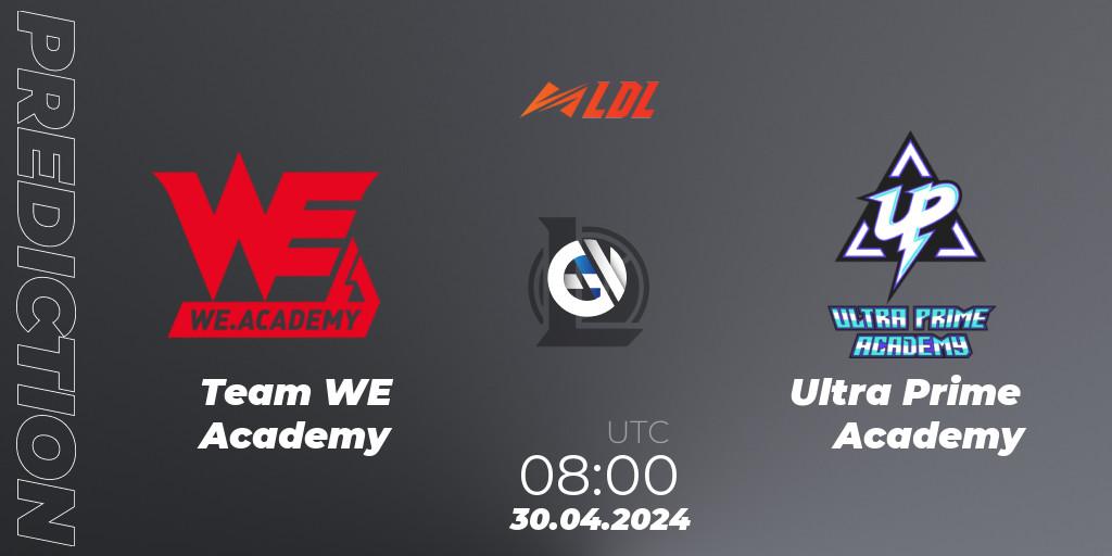 Pronóstico Team WE Academy - Ultra Prime Academy. 30.04.2024 at 08:00, LoL, LDL 2024 - Stage 2