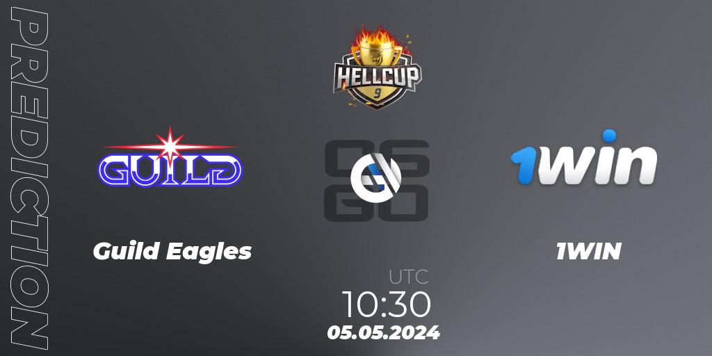 Pronóstico Guild Eagles - 1WIN. 05.05.2024 at 10:30, Counter-Strike (CS2), HellCup #9