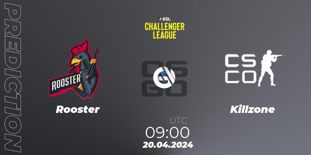 Pronóstico Rooster - Killzone. 08.05.2024 at 09:00, Counter-Strike (CS2), ESL Challenger League Season 47: Oceania