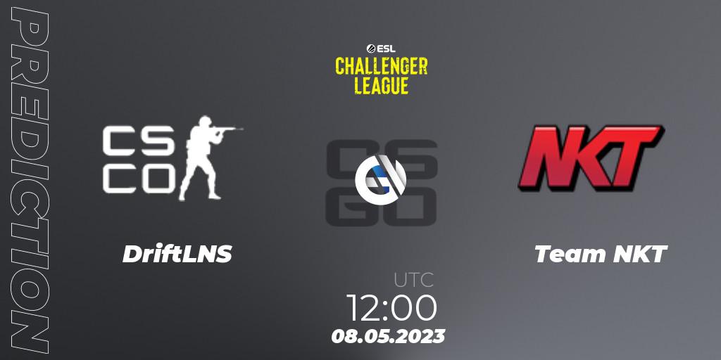 Pronóstico DriftLNS - Team NKT. 08.05.2023 at 12:00, Counter-Strike (CS2), ESL Challenger League Season 45: Asia-Pacific