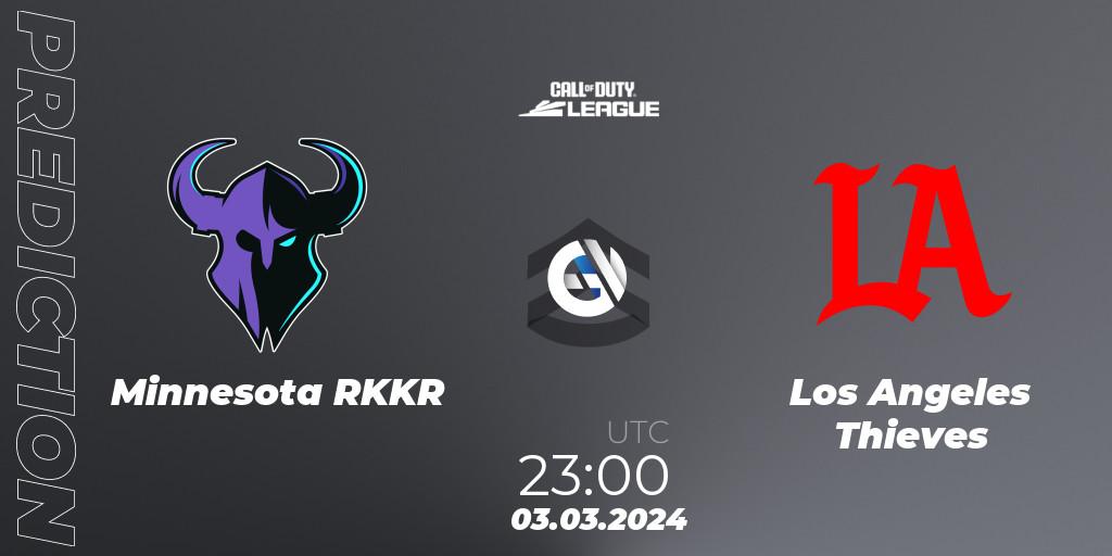 Pronóstico Minnesota RØKKR - Los Angeles Thieves. 03.03.24, Call of Duty, Call of Duty League 2024: Stage 2 Major Qualifiers