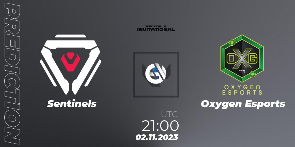 Pronóstico Sentinels - Oxygen Esports. 02.11.2023 at 21:00, VALORANT, Sentinels Invitational
