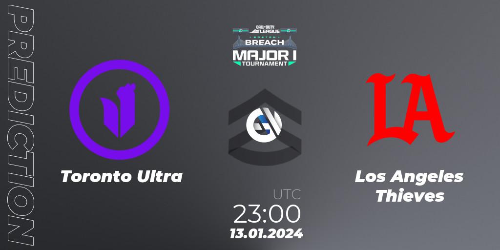 Pronóstico Toronto Ultra - Los Angeles Thieves. 13.01.2024 at 23:00, Call of Duty, Call of Duty League 2024: Stage 1 Major Qualifiers