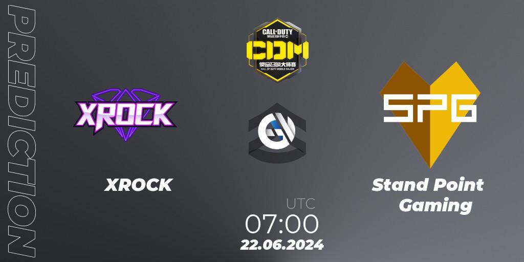 Pronóstico XROCK - Stand Point Gaming. 07.07.2024 at 07:00, Call of Duty, China Masters 2024 S8: Regular Season