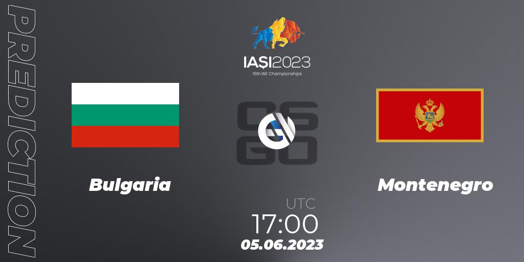 Pronóstico Bulgaria - Montenegro. 05.06.2023 at 17:00, Counter-Strike (CS2), IESF World Esports Championship 2023: Eastern Europe Qualifier