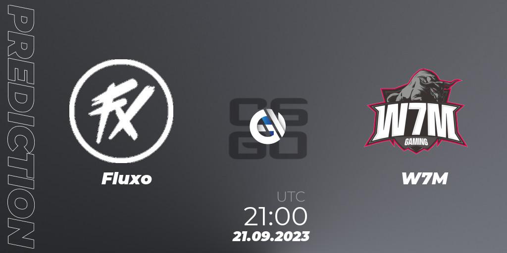 Pronóstico Fluxo - W7M. 21.09.2023 at 21:00, Counter-Strike (CS2), BGS Esports 2023: Closed Qualifier