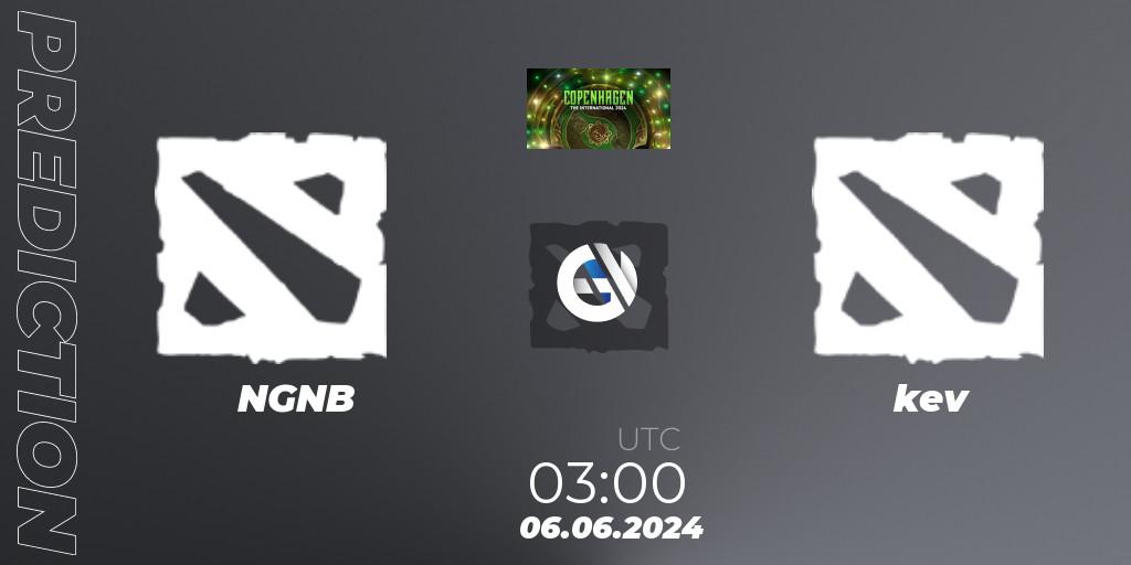 Pronóstico NGNB - kev. 06.06.2024 at 03:00, Dota 2, The International 2024: China Open Qualifier #1