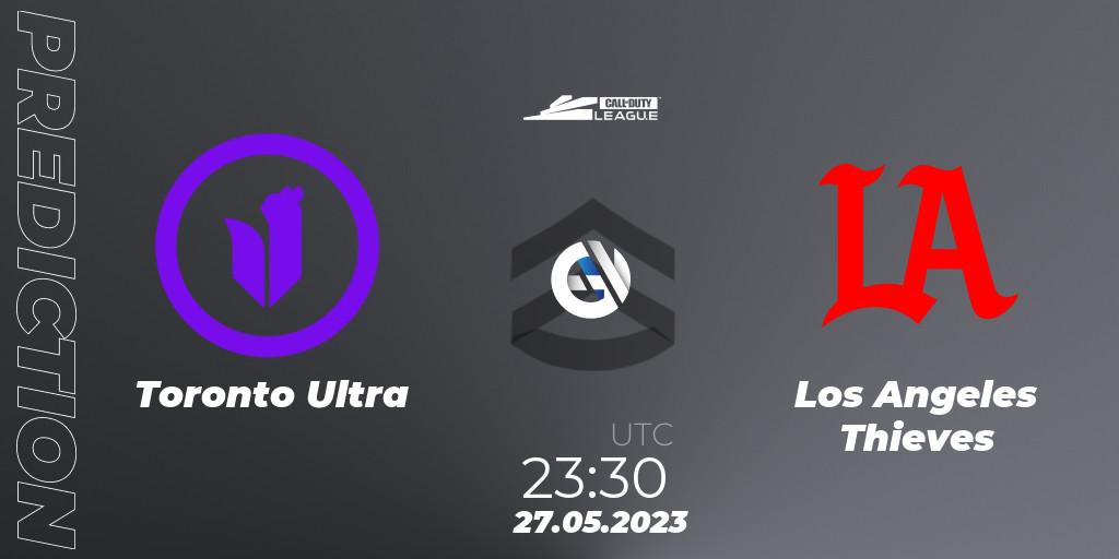 Pronóstico Toronto Ultra - Los Angeles Thieves. 27.05.2023 at 23:30, Call of Duty, Call of Duty League 2023: Stage 5 Major