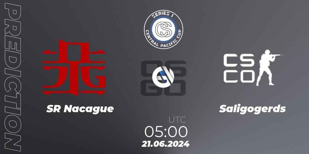 Pronóstico SR Nacague - Saligogerds. 21.06.2024 at 09:00, Counter-Strike (CS2), Central Pacific Cup: Series 1