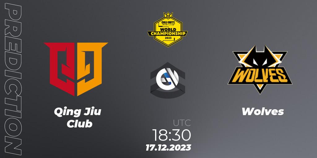 Pronóstico Qing Jiu Club - Wolves. 17.12.2023 at 17:30, Call of Duty, CODM World Championship 2023