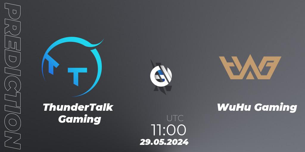 Pronóstico ThunderTalk Gaming - WuHu Gaming. 29.05.2024 at 11:00, Wild Rift, Wild Rift Super League Summer 2024 - 5v5 Tournament Group Stage