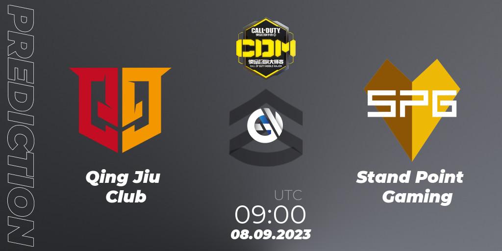 Pronóstico Qing Jiu Club - Stand Point Gaming. 08.09.2023 at 09:00, Call of Duty, China Masters 2023 S6: Championship