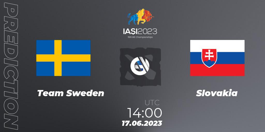 Pronóstico Team Sweden - Slovakia. 17.06.2023 at 14:00, Dota 2, IESF Europe A Qualifier 2023