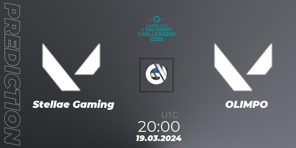 Pronóstico Stellae Gaming - OLIMPO. 19.03.2024 at 20:00, VALORANT, VALORANT Challengers Brazil 2024: Split 1