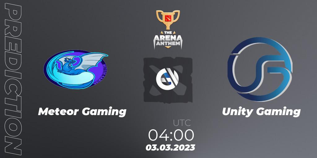 Pronóstico Meteor Gaming - Unity Gaming. 03.03.23, Dota 2, The Arena Anthem