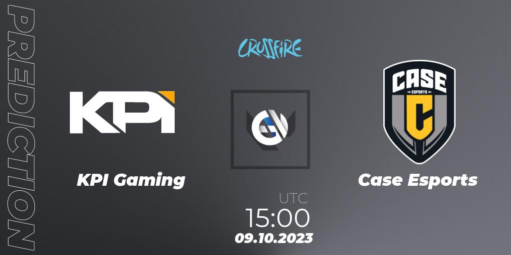 Pronóstico KPI Gaming - Case Esports. 09.10.23, VALORANT, LVP - Crossfire Cup 2023: Contenders #1