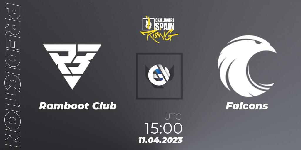 Pronóstico Ramboot Club - Falcons. 11.04.2023 at 15:00, VALORANT, VALORANT Challengers 2023 Spain: Rising Split 2