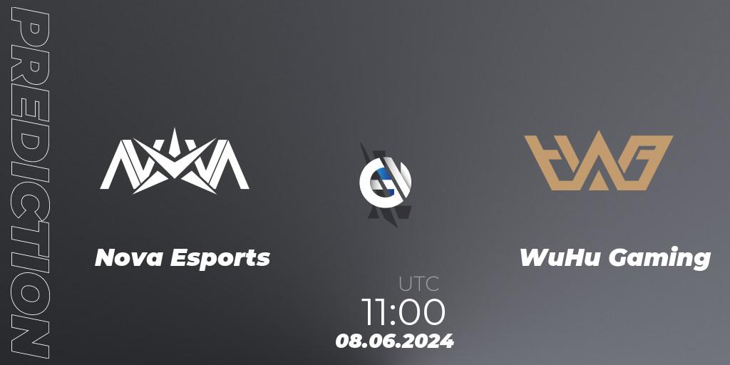 Pronóstico Nova Esports - WuHu Gaming. 08.06.2024 at 11:00, Wild Rift, Wild Rift Super League Summer 2024 - 5v5 Tournament Group Stage