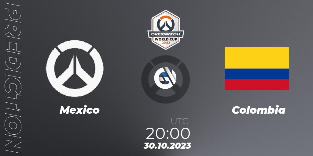 Pronóstico Mexico - Colombia. 30.10.2023 at 20:00, Overwatch, Overwatch World Cup 2023