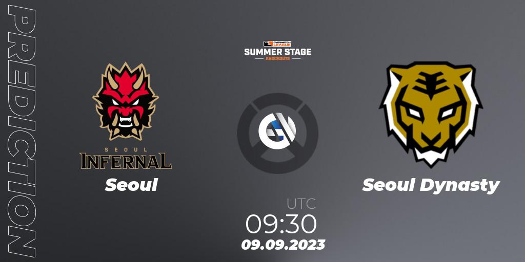 Pronóstico Seoul - Seoul Dynasty. 09.09.2023 at 09:30, Overwatch, Overwatch League 2023 - Summer Stage Knockouts
