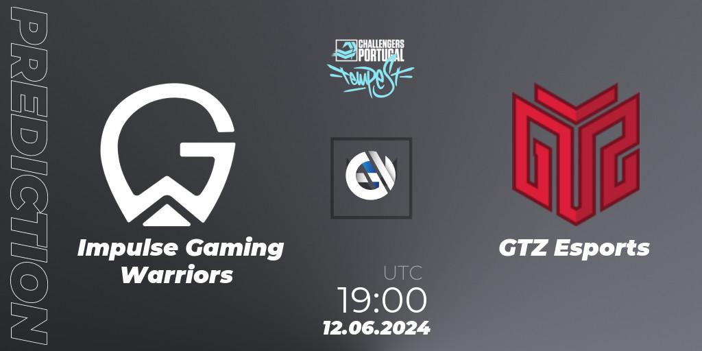 Pronóstico Impulse Gaming Warriors - GTZ Esports. 12.06.2024 at 18:00, VALORANT, VALORANT Challengers 2024 Portugal: Tempest Split 2