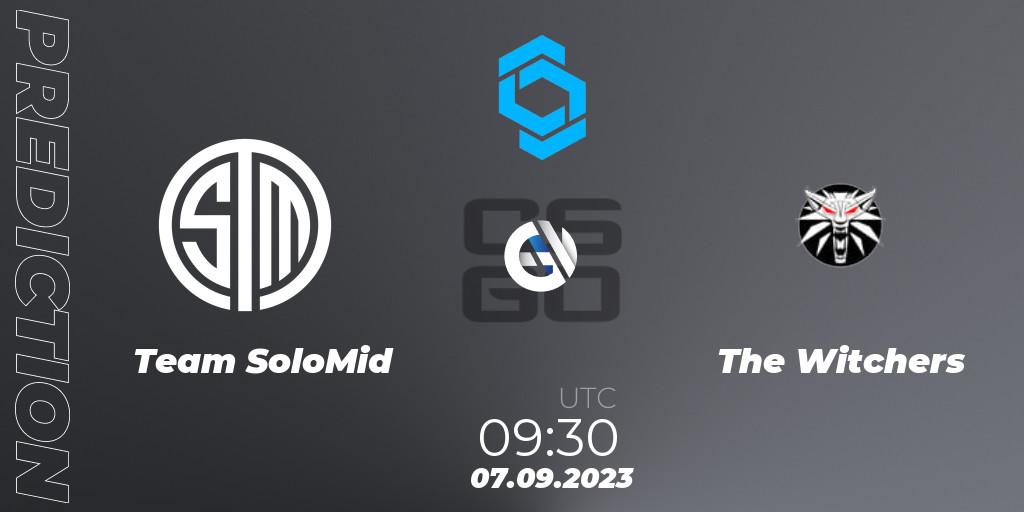 Pronóstico Team SoloMid - The Witchers. 07.09.2023 at 09:30, Counter-Strike (CS2), CCT East Europe Series #2: Closed Qualifier