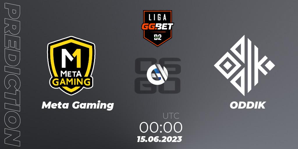 Pronóstico Meta Gaming Brasil - ODDIK. 15.06.23, CS2 (CS:GO), Dust2 Brasil Liga Season 1
