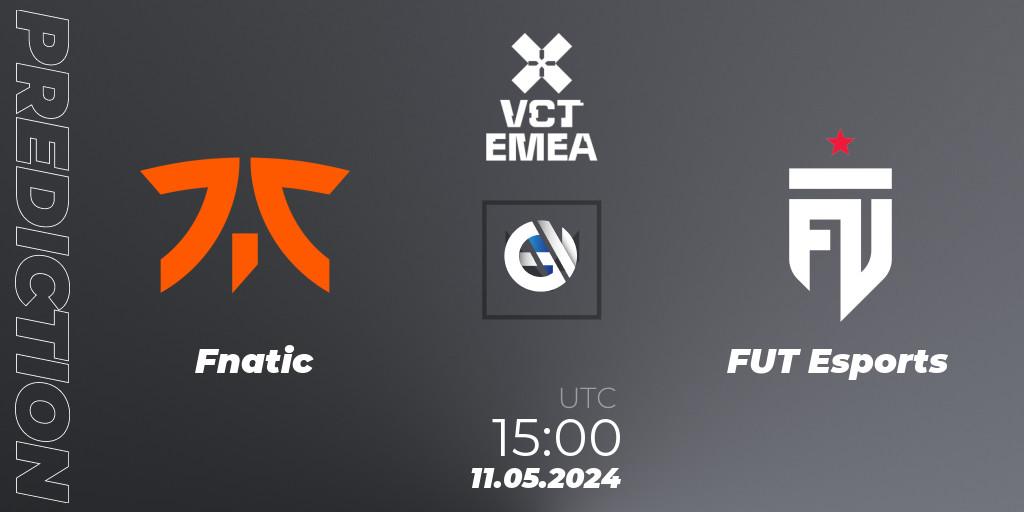 Pronóstico Fnatic - FUT Esports. 11.05.2024 at 15:00, VALORANT, VCT 2024: EMEA Stage 1