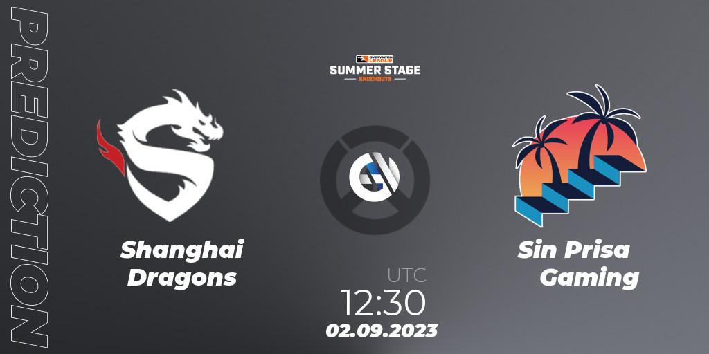 Pronóstico Shanghai Dragons - Sin Prisa Gaming. 02.09.23, Overwatch, Overwatch League 2023 - Summer Stage Knockouts