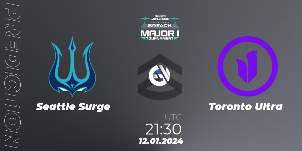 Pronóstico Seattle Surge - Toronto Ultra. 12.01.2024 at 21:30, Call of Duty, Call of Duty League 2024: Stage 1 Major Qualifiers