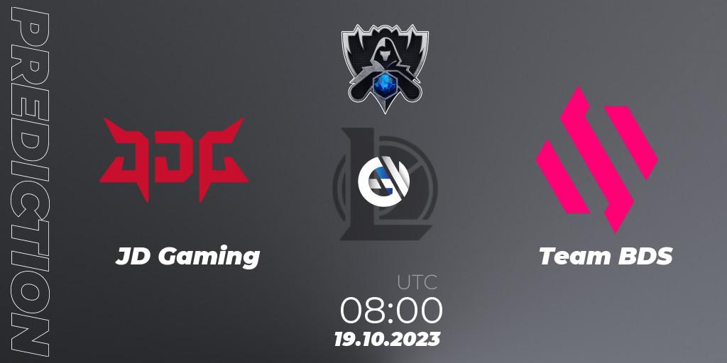Pronóstico JD Gaming - Team BDS. 19.10.23, LoL, Worlds 2023 LoL - Group Stage