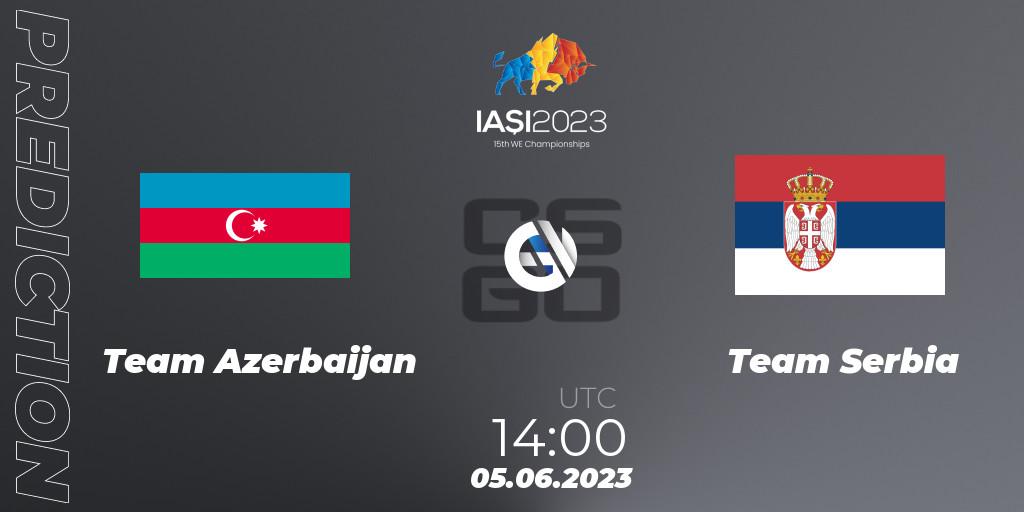 Pronóstico Team Azerbaijan - Serbia. 05.06.23, CS2 (CS:GO), IESF World Esports Championship 2023: Eastern Europe Qualifier