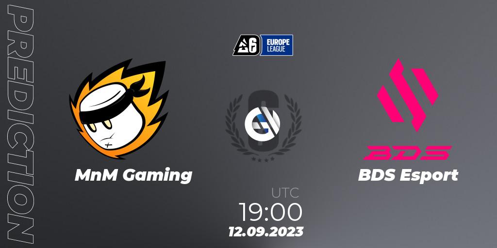 Pronóstico MnM Gaming - BDS Esport. 12.09.23, Rainbow Six, Europe League 2023 - Stage 2