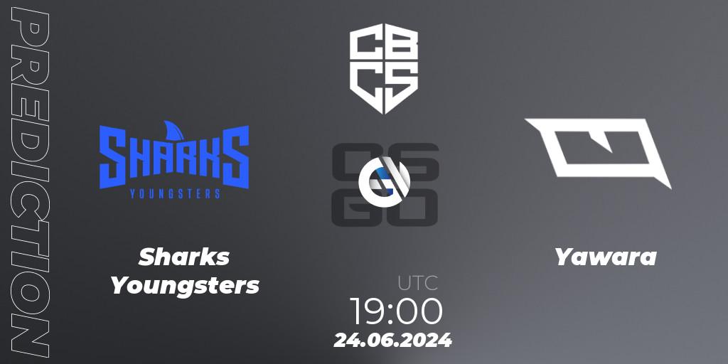 Pronóstico Sharks Youngsters - Yawara. 24.06.2024 at 19:00, Counter-Strike (CS2), CBCS Season 5: Open Qualifier #1