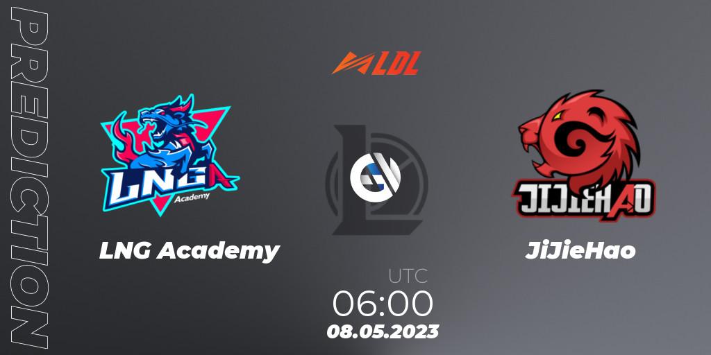 Pronóstico LNG Academy - JiJieHao. 08.05.2023 at 06:00, LoL, LDL 2023 - Regular Season - Stage 2