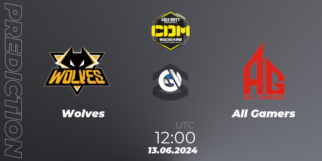 Pronóstico Wolves - All Gamers. 05.07.2024 at 11:53, Call of Duty, China Masters 2024 S8: Regular Season