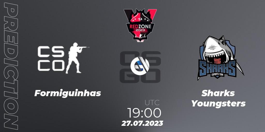 Pronóstico Formiguinhas - Sharks Youngsters. 27.07.2023 at 21:00, Counter-Strike (CS2), RedZone PRO League Season 5