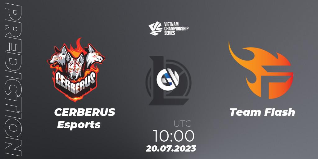 Pronóstico CERBERUS Esports - Team Flash. 21.07.2023 at 10:00, LoL, VCS Dusk 2023