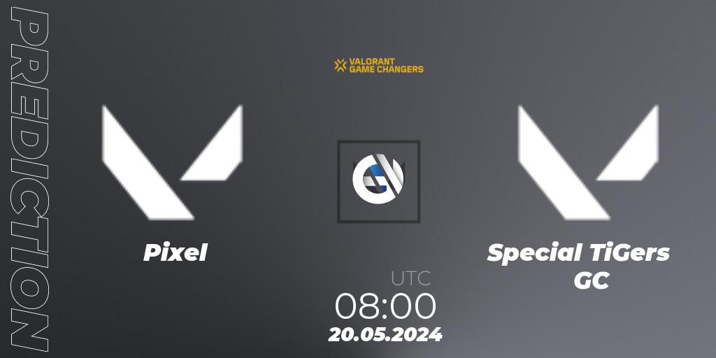 Pronóstico Pixel - Special TiGers GC. 20.05.2024 at 08:00, VALORANT, VCT 2024: Game Changers Korea Stage 1
