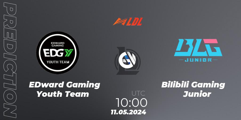 Pronóstico EDward Gaming Youth Team - Bilibili Gaming Junior. 11.05.2024 at 10:00, LoL, LDL 2024 - Stage 2