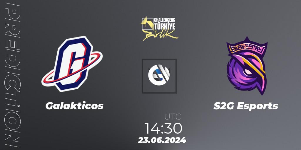 Pronóstico Galakticos - S2G Esports. 23.06.2024 at 14:30, VALORANT, VALORANT Challengers 2024 Turkey: Birlik Split 2