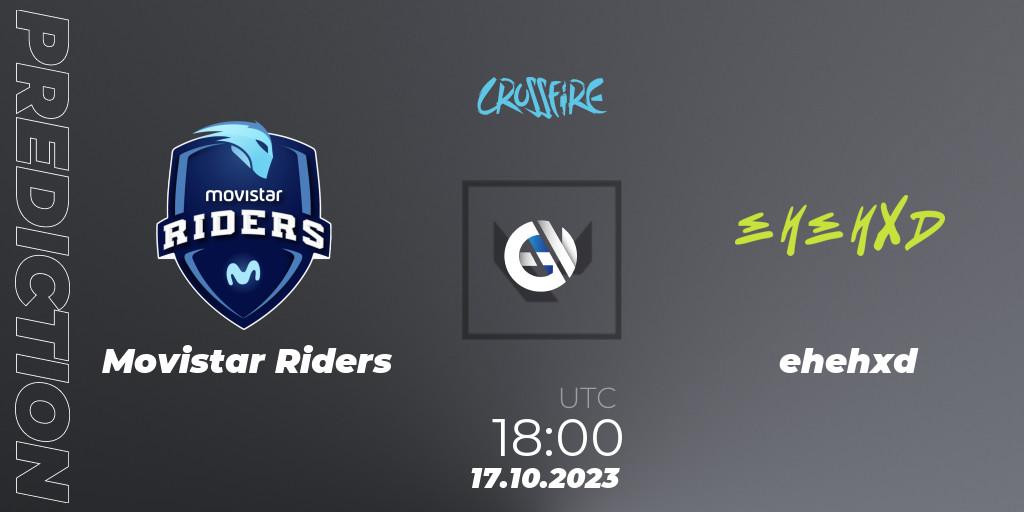 Pronóstico Movistar Riders - ehehxd. 17.10.23, VALORANT, LVP - Crossfire Cup 2023: Contenders #2