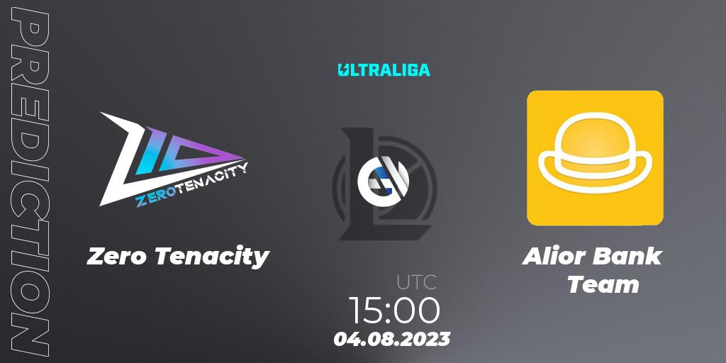 Pronóstico Zero Tenacity - Alior Bank Team. 04.08.2023 at 15:00, LoL, Ultraliga Season 10 - Playoffs