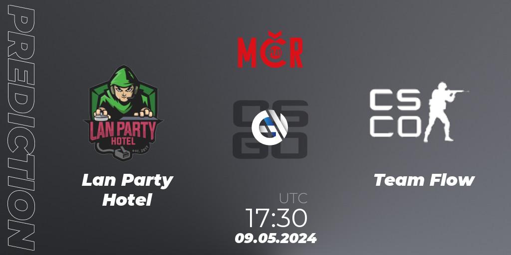 Pronóstico Lan Party Hotel - Team Flow. 09.05.2024 at 16:45, Counter-Strike (CS2), Tipsport Cup Spring 2024: Closed Qualifier