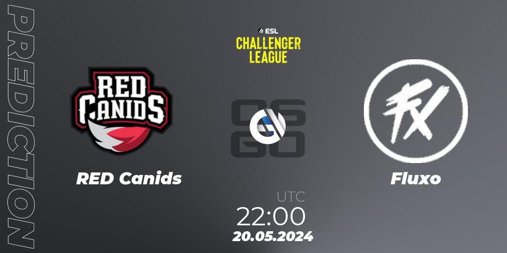 Pronóstico RED Canids - Fluxo. 20.05.2024 at 22:00, Counter-Strike (CS2), ESL Challenger League Season 47: South America