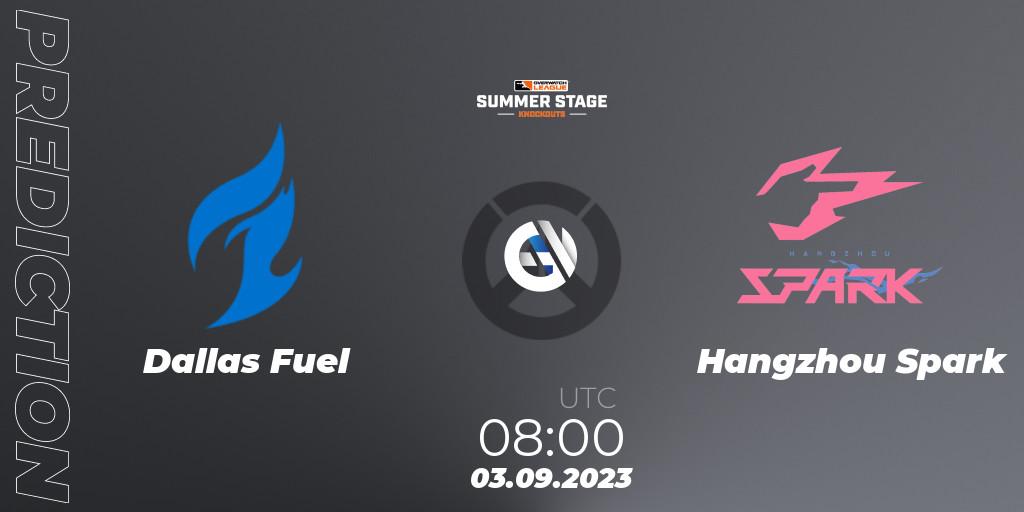 Pronóstico Dallas Fuel - Hangzhou Spark. 03.09.23, Overwatch, Overwatch League 2023 - Summer Stage Knockouts