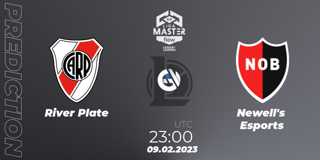 Pronóstico River Plate - Newell's Esports. 09.02.23, LoL, Liga Master Opening 2023 - Group Stage