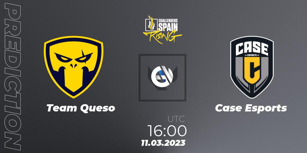 Pronóstico Team Queso - Case Esports. 11.03.23, VALORANT, VALORANT Challengers 2023 Spain: Rising Split 1