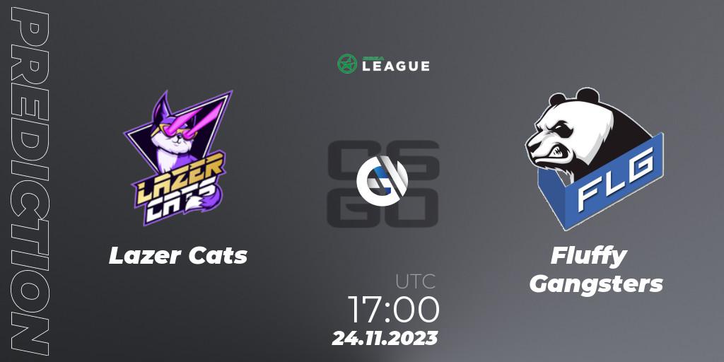 Pronóstico Lazer Cats - Fluffy Gangsters. 24.11.2023 at 17:00, Counter-Strike (CS2), ESEA Season 47: Advanced Division - Europe